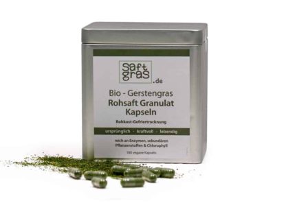 Gerstengrassaft Kapseln