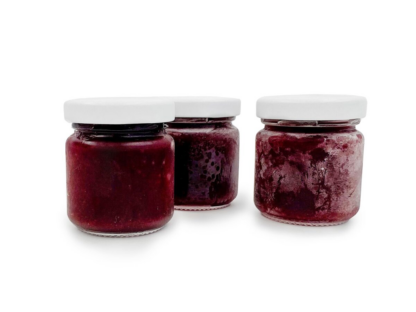 saftgras Beerenstark  30 Stück, Waldheidelbeeren & Waldpreiselbeeren, tiefgefroren